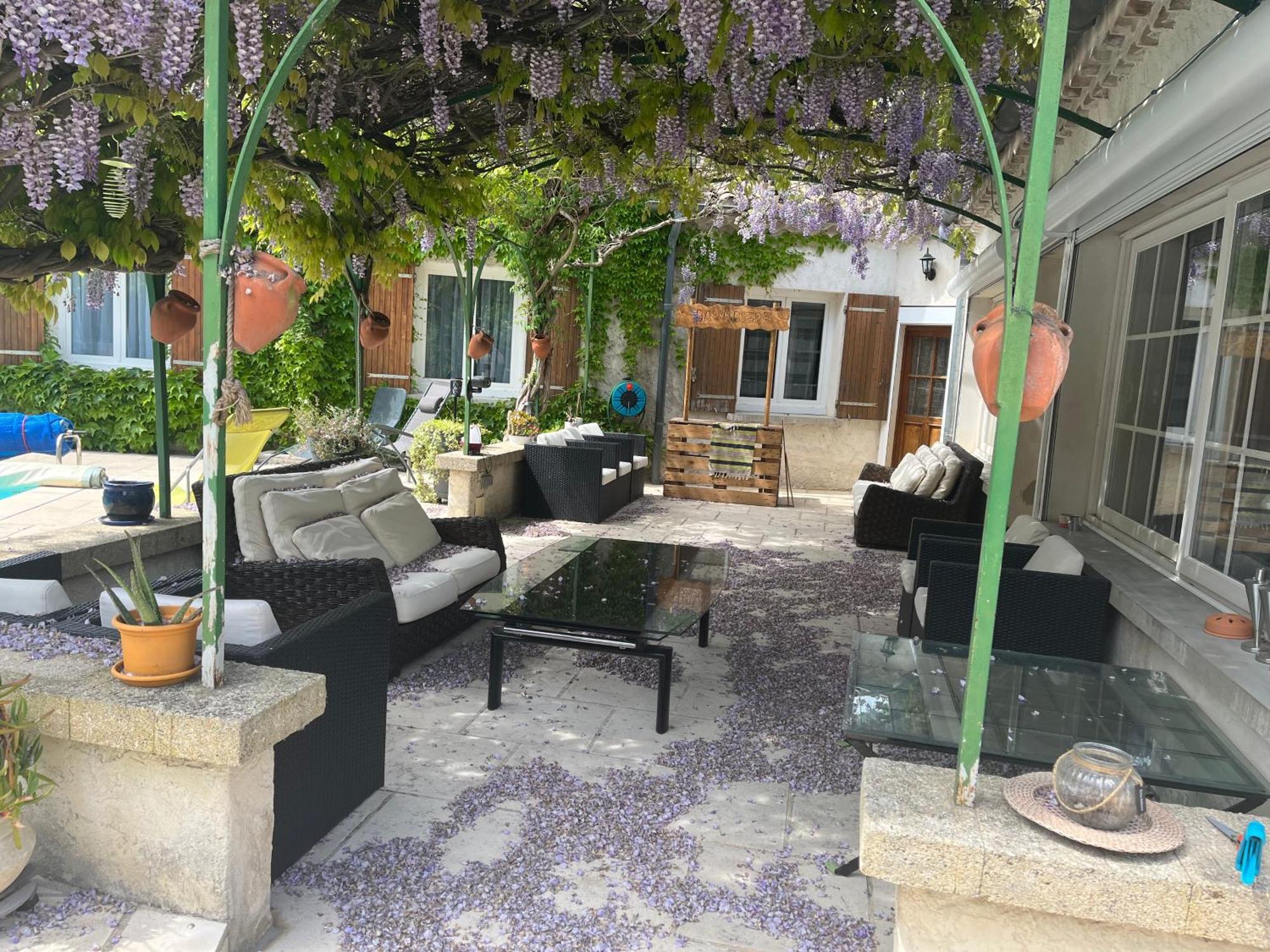 Chambres Hotes Chez Chris Roquemaure  Exteriör bild